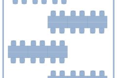 Meeting Room B or C option 2 - 48 seats