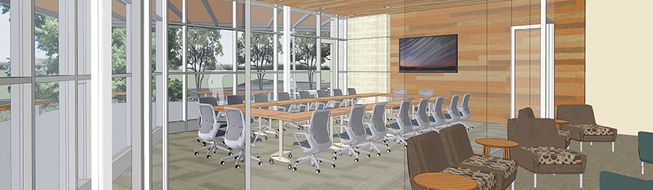 Glass Conference Room
